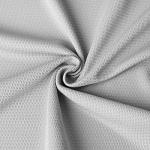 MESOSPERO Plain Button Down Blank Baseball Jersey Short Sleeve Hipster Hip Hop T Shirts (Small, Grey)