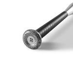 Tuggui Baseball Bat Steel Crack Pattern with Carry Bag (32 Inch)