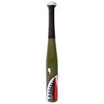 United Pacific P-40 “Warhawk” Shark Mouth 17-inch Aluminum Tire Checker Bat, Robust & Durable, Wrapped Handle, Low Maintenance Truck Tire Checker Bat