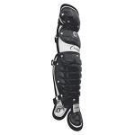 Champion Sports 13"L Double Knee Full Wing Shin Guards with Wrap-around Padding - Ages: 9-12