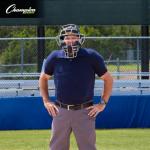 Champion Sports 17" Outside Plastic Shield Pro Model Umpire Chest Protector - Soft Foam Padded Chest Protector - Adult