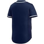 KXK Blank Baseball Jersey for Men Casual Button Down Shirts Short Sleeve Active Team Sports Uniform