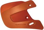 Easton Baseball Batting Helmet Extended Jaw Guard Right Handed Batting Helmet, Texas Orange, Senior
