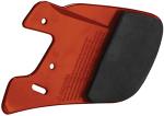 Easton Baseball Batting Helmet Extended Jaw Guard Right Handed Batting Helmet, Texas Orange, Senior
