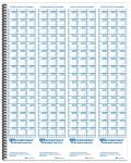 Score It Right Big Blue Baseball/Softball Scorebook – Premium Score Keeping Book – 16 Player - 30 Game Scorebook with Pitch Count, Individual Player Stats, Batting Average Chart