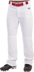 Rawlings | LAUNCH SERIES Full Length Baseball Pants | Adult Small | White