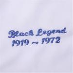 UNLC Jackie Robinson #42 Baseball Jersey – Embroidered Throwback with Legacy Patch, White, Stitched Letters, Adult, X-Large