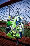 Rawlings | REMIX Backpack Equipment Bag | T-Ball & Youth Baseball / Softball | Green