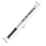 Baseball Bat, Baseball Bat Used for Baseball, Alloy Steel, with Carrying Bag, Home/Car/Self Safe, Batting Practice (‎Silver)