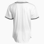 Blank Baseball Jersey Casual Button Down Shirts Short Sleeve Hipster Hip Hop Active Team Sports Uniforms