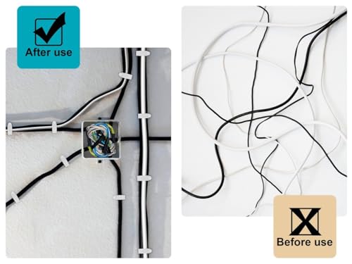 Monoprice 100 Cable Clips with Steel Nails