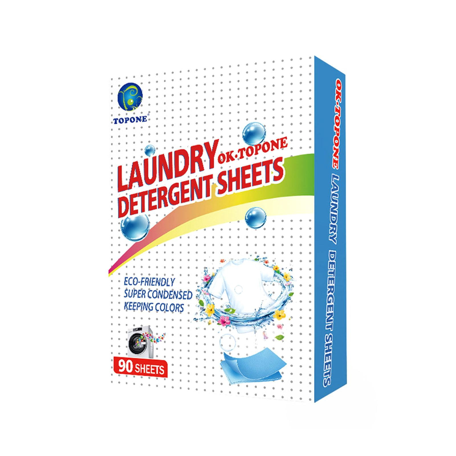 Eco-Friendly Laundry Detergent Sheets - Zero Plastic Waste