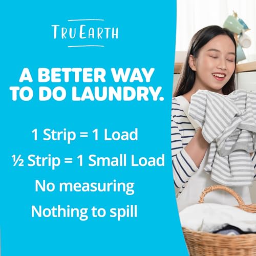 Tru Earth Plastic-Free Laundry Detergent Eco-Strips