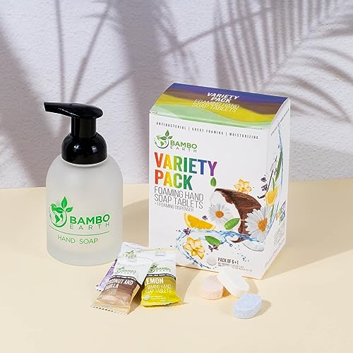 Eco-Friendly Foaming Soap Dispenser with Refill Tablets