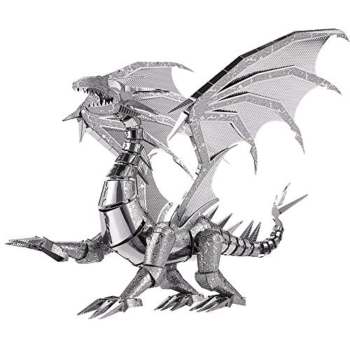 Dragon Flame 3D Metal Puzzle Kit for Adults