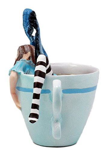 Enchanting Fairy Teacup Latte Figurine Decor