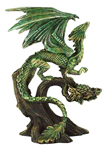 Gaia Tree Ent with Baby Wyrmling Statue