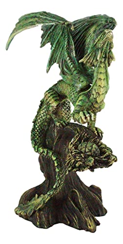 Gaia Tree Ent with Baby Wyrmling Statue