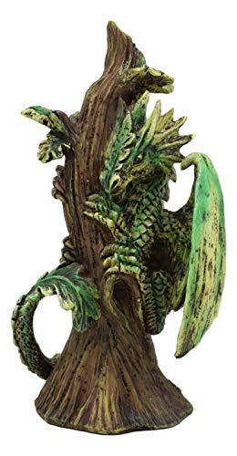 Gaia Tree Ent with Baby Wyrmling Statue