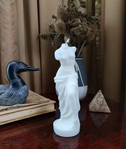 Venus Candle: Mythical Statue Soy Wax Scented