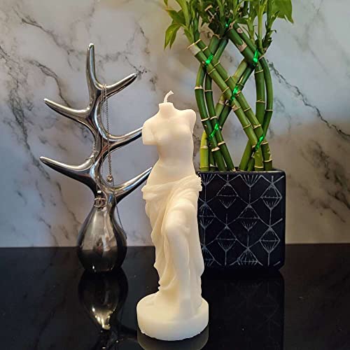 Venus Candle: Mythical Statue Soy Wax Scented