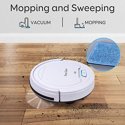 Pyle PureClean Smart Robot Vacuum Cleaner, White