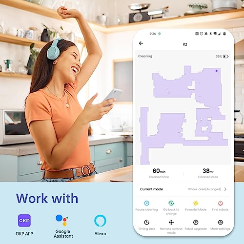 Smart Wi-Fi Robot Vacuum Cleaner for Pets