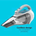 BLACK+DECKER dustbuster Cordless Handheld Vacuum, Portable Vacuum for Car and Home Rechargeable, Powerful Suction, Wide Mouth (HHVI315JO42)