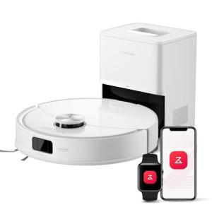 roborock Q10 S5+ Robot Vacuum and Mop, 10,000Pa Suction, Upgraded from Q8 max+, 70 Days Self-Emptying, Obstacle Avoidance, Sonic Mopping, Dual Anti-Tangle Design, Auto Mop Lifting, Ideal for Pet Hair