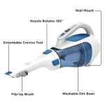 BLACK+DECKER dustbuster Handheld Vacuum, Cordless Car Vacuum Portable 12V, with Rotating and Extendable Nozzle (HHVI320JR02)