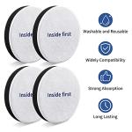 KEEPOW Vacuum Filters for Eureka, Power Speed Vacuum Filters Replacement for Eureka NEU182A, NEU182B, NEU280, NEU180, NEU181, NEU188, NEU202 Bagless Upright Vacuum Cleaner, Part E0202 (4 Pack)