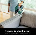 Shark Corded Stick Vacuum, Ultra-Lightweight, Swivel Steering, Powerful Deep-Cleaning, Floor-to-Ceiling Versatility, Converts to a Handheld Vacuum, Carpets & Hardfloor, Green, CS110EM