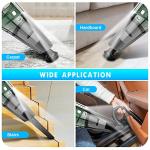 SAKOLD Handheld Vacuum Cordless Mini Portable Rechargeable Car Vacuum Cleaner with 11000PA Powerful Suction for Car Home and Office