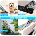 SAKOLD Handheld Vacuum Cordless Mini Portable Rechargeable Car Vacuum Cleaner with 11000PA Powerful Suction for Car Home and Office