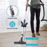 Simplicity Vacuums Jill Canister Vacuum Cleaner, Hardwood Floor Vac with Dual-Certified HEPA Filter Media and Bag, Small and Compact, Great for Stairs, Jill.12