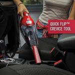 Dirt Devil Scorpion Plus QuickFlip Handheld Vacuum Cleaner, Powerful Suction, Lightweight, Includes Quick Flip Crevice Tool, Corded Portable Vacuum Cleaner