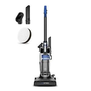 Eureka NEU10AE5 Powerful Bagless Upright Vacuum Cleaner Carpet and Floor, AirSpeed Ultra-Lightweight Vacuum Cleaner, w/ Replacement Filter, Blue