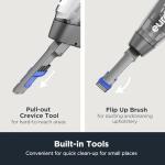 Eureka Corded Stick Vacuum Cleaner for Home Pet Hair, Lightweight Stick Vacuum Cleaner with Powerful Suction for Carpet Tile and Hard Floor, Blue, 3-in-1 Handheld Vac NES312