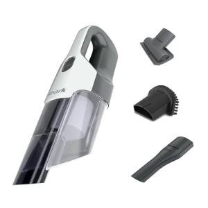 Shark Cyclone PET Handheld Vacuum with, HyperVelocity Suction, Powerful Pet Hair Pickup, Lightweight, XL Dust Cup, Including Upholstery Tool, 8" Crevice Tool, Scrubbing Brush, Pearl White, AA701