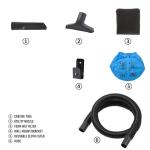 Armor All® AA155 1.5-Gallon 2 Peak HP Portable Wet/Dry Vacuum, Orange