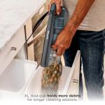 Shark Pet Cordless Stick Vacuum with XL Dust Cup, LED Headlights, Removable Handheld Vac, Crevice Tool, Portable Vacuum for Household Pet Hair, Carpet & Hard Floors, 40min Runtime, Ice Blue, IX141AMZ