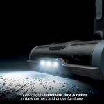 Shark Pet Cordless Stick Vacuum with XL Dust Cup, LED Headlights, Removable Handheld Vac, Crevice Tool, Portable Vacuum for Household Pet Hair, Carpet & Hard Floors, 40min Runtime, Ice Blue, IX141AMZ