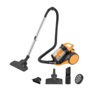 Hoteche 800W Canister Vacuum – 2.5L Powerful & Quiet Cleaner for Hard Floors, Carpets & Pet Hair