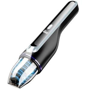 DRECELL Handheld Vacuum Cleaner, Car Vacuum with Brushless Motor & 14000Pa Powerful Suction,1.2Lbs Lightweight, LED Light, Slim Mini Vacuum Cleaner for Car Home Office Pet Hair
