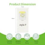 Gudotra 20 Pack Replacement Vacuum Bags Style 7 Paper Bag Fit PowerForce Uprights Vacuums 3537 3522 35221 35223 35224 35225 35226 3522R 3522X 3525 35252 3525R 3530D 3530R Replace Part 32120