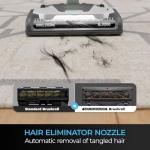 Kenmore DC5070.01 Upgrade 500 Series Bagless Canister Vacuum with Hair Eliminator Brushroll，2-Motor Cyclonic Technology, HEPA Filtration & 24' Auto Cord Rewind for Pet, Carpets, Hard Floors, Stairs