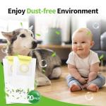 Gudotra 20 Pack Replacement Vacuum Bags Style 7 Paper Bag Fit PowerForce Uprights Vacuums 3537 3522 35221 35223 35224 35225 35226 3522R 3522X 3525 35252 3525R 3530D 3530R Replace Part 32120