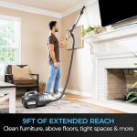 Kenmore DC5070.01 Upgrade 500 Series Bagless Canister Vacuum with Hair Eliminator Brushroll，2-Motor Cyclonic Technology, HEPA Filtration & 24' Auto Cord Rewind for Pet, Carpets, Hard Floors, Stairs