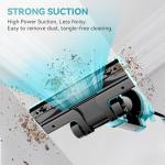 Vazone R6X Corded Stick Vacuum Cleaners for Home, 20Kpa Powerful Suction Stick Vacuum with 16Ft Cord, 2 in 1 Lightweight Vacuum Cleaner for Hardwood Floor Pet Hair (Green)