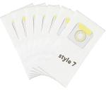 Gudotra 20 Pack Replacement Vacuum Bags Style 7 Paper Bag Fit PowerForce Uprights Vacuums 3537 3522 35221 35223 35224 35225 35226 3522R 3522X 3525 35252 3525R 3530D 3530R Replace Part 32120